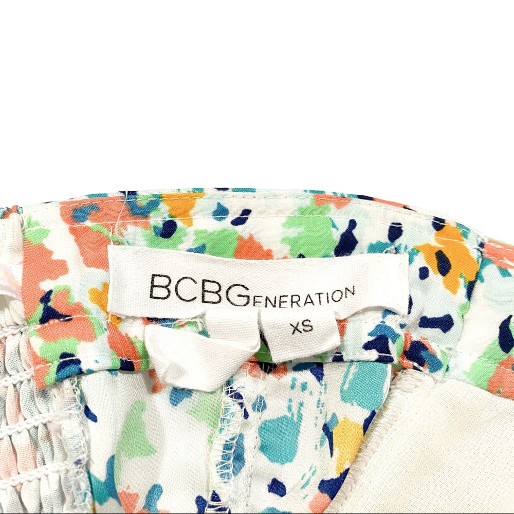 Bcbgeneration Peplum Strapless Top - image 5